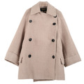 短款毛呢外套雙排扣小個子必備U-K-31_4