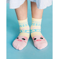 襪！有小豬-萊姆黃