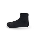 十足舒適五趾短襪-經典黑_1