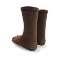 十足舒適五趾長襪-熊大棕_2