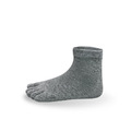 十足舒適五趾短襪-質感灰_1