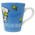 [預購]史努比塗鴉咖啡馬克杯 いつもありがとう