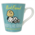 [預購]史努比塗鴉咖啡馬克杯 ずっとともだちだよ