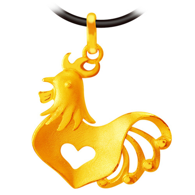 吉祥如意-黃金墜子