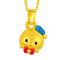 TSUM TSUM造型黃金墜子-唐老鴨款_1