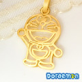 哆啦a夢Doraemon-歡笑時光-黃金墜子_1