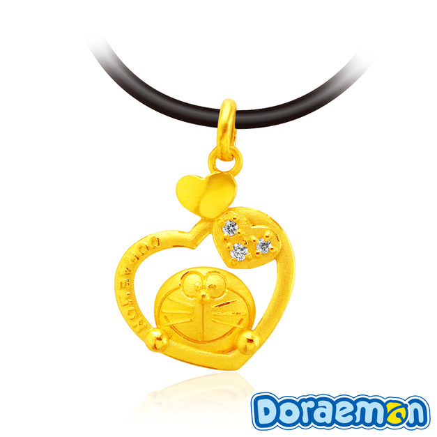 哆啦a夢Doraemon-心想事成-黃金墜子