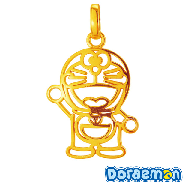 哆啦a夢Doraemon-歡笑時光-黃金墜子