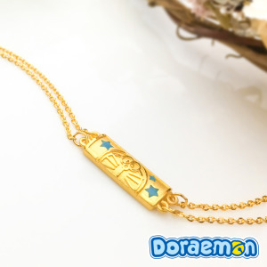 哆啦a夢Doraemon-星光無限-黃金手鍊