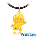 哆啦a夢Doraemon-快樂招喚-黃金墜子