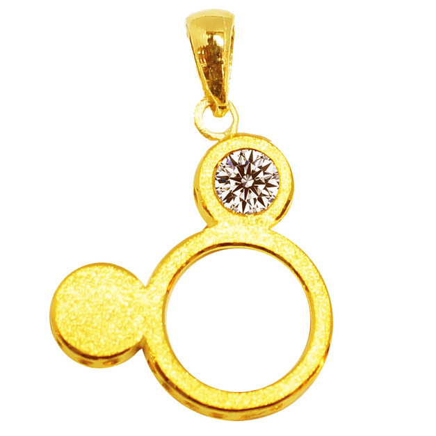 嗨米奇-黃金墜子