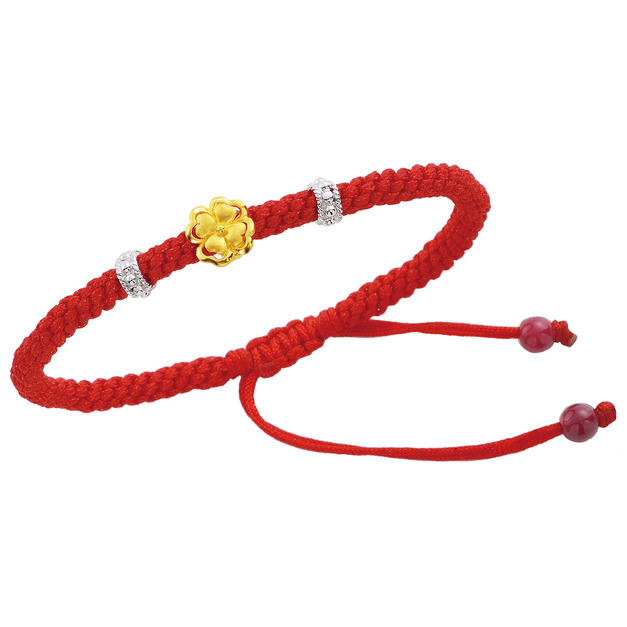 幸運同在-編織黃金手鍊