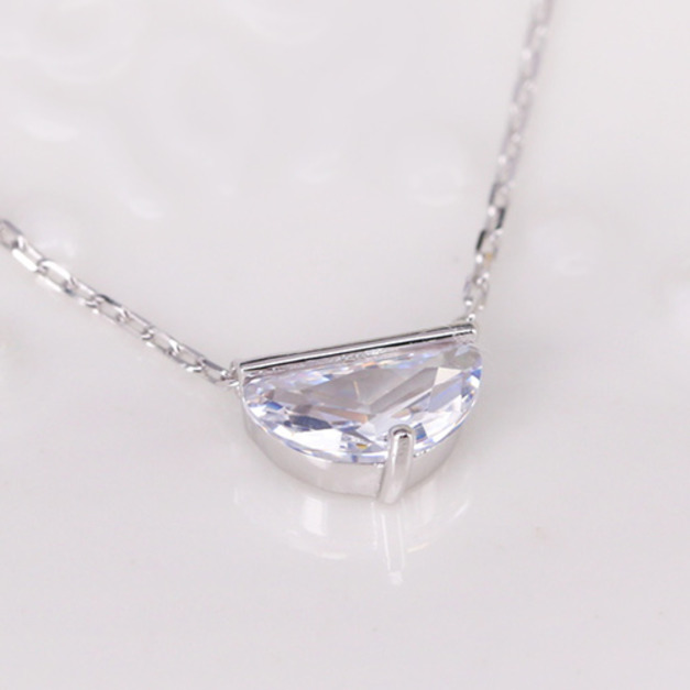 金寶珍銀樓-故意不完美-銀飾項鍊 鎖骨鍊