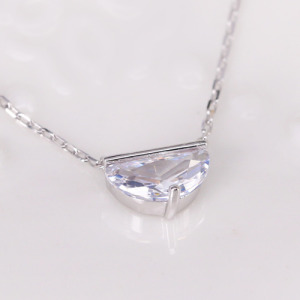 金寶珍銀樓-故意不完美-銀飾項鍊 鎖骨鍊