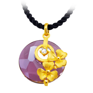 幸福花園-黃金墜子