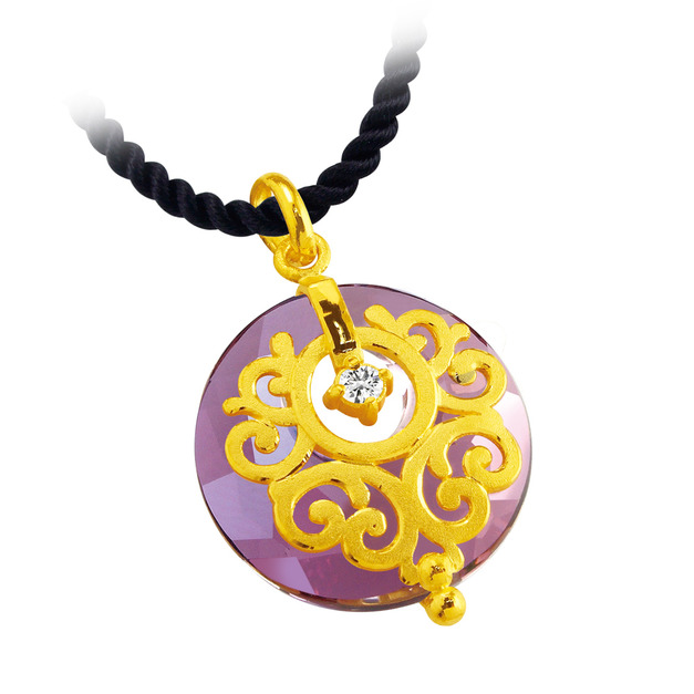 幸福漫延-黃金墜子