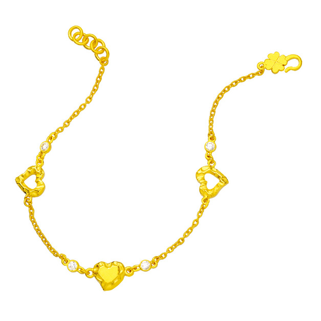 熱愛-黃金手鍊