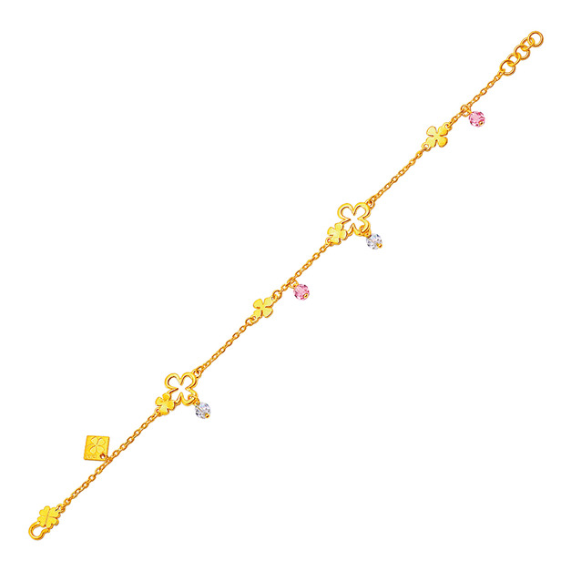 幸福花海-黃金手鍊