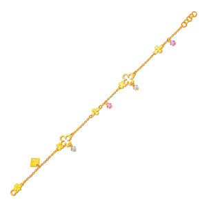 幸福花海-黃金手鍊