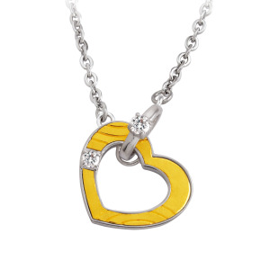 幸福約定-金加鋼項鍊(女)