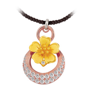 花之風采-金加鋼墜