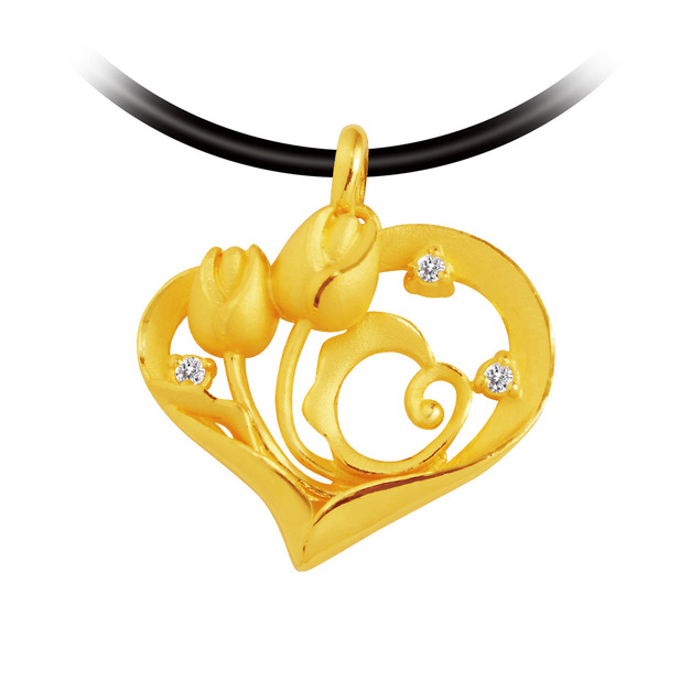 幸福心情-黃金墜子