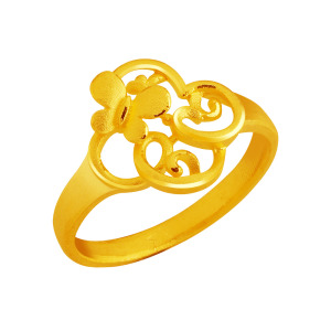 晶彩如依-黃金戒指