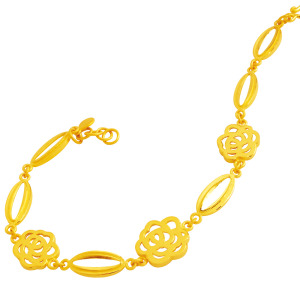 玫瑰絮語-黃金手鍊