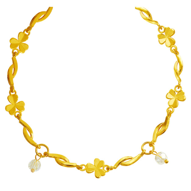 幸運草-黃金手鍊