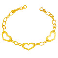 真心-黃金手鍊