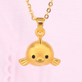 TSUM TSUM造型黃金墜子-小比目魚款