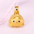 TSUM TSUM造型黃金墜子-愛麗絲款_1
