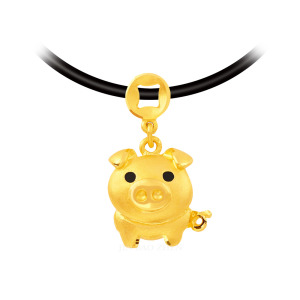金財豬-黃金墜子