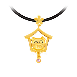 家多寶-黃金墜子