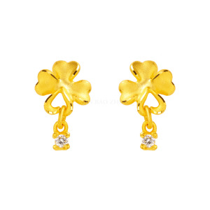 幸福時刻-黃金耳環