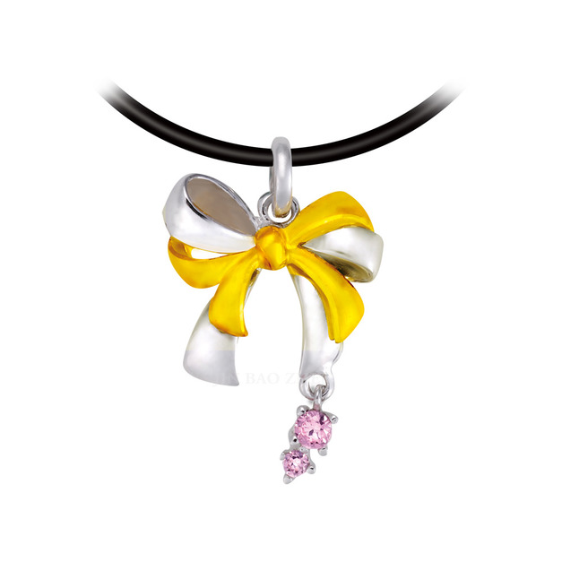 愛美麗-金加銀墜子