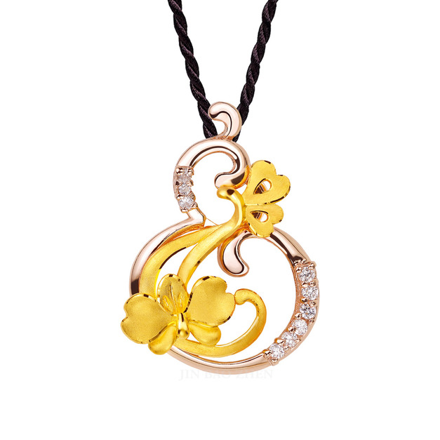 福迭連連-金加銀墜子