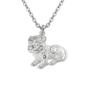 祈安金虎爺-銀飾墜子(小)