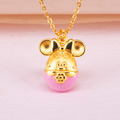彩蛋米妮款-黃金墜子