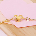 愛心史努比-黃金手鍊_1