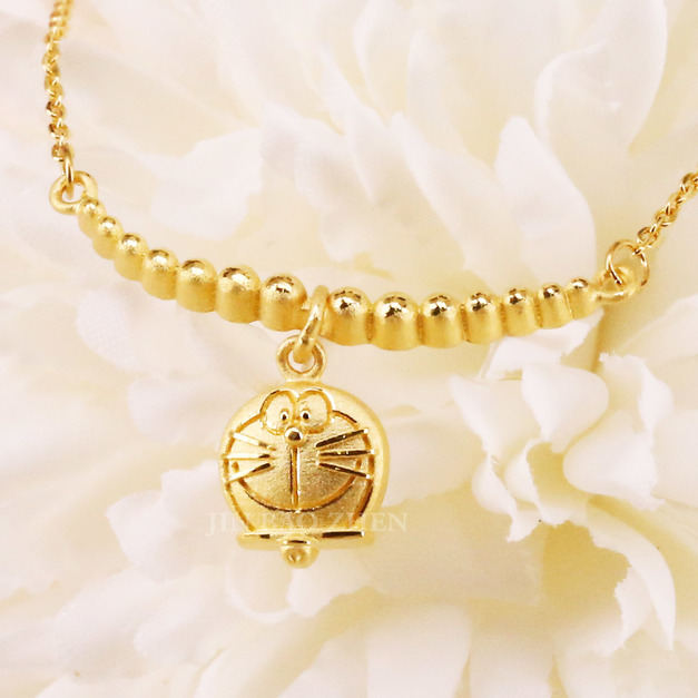 洋溢微笑-哆啦a夢Doraemon-黃金項鍊