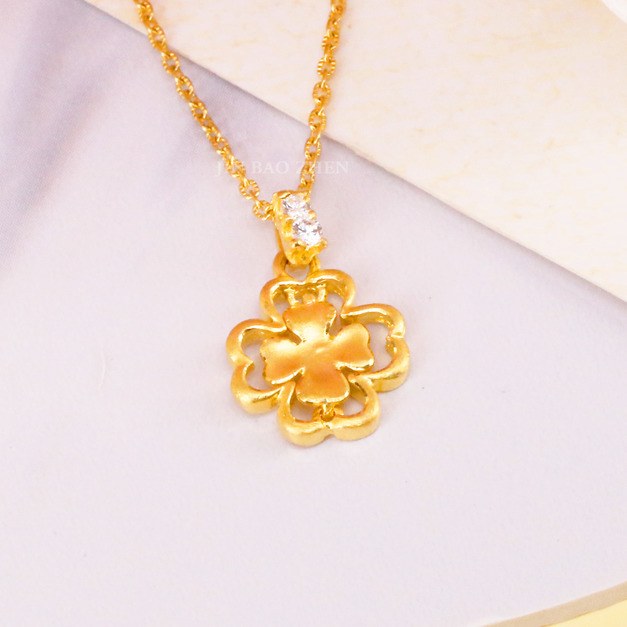 法式呢喃-黃金項鍊