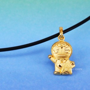 嗨星光哆啦a夢-Doraemon-黃金墜子