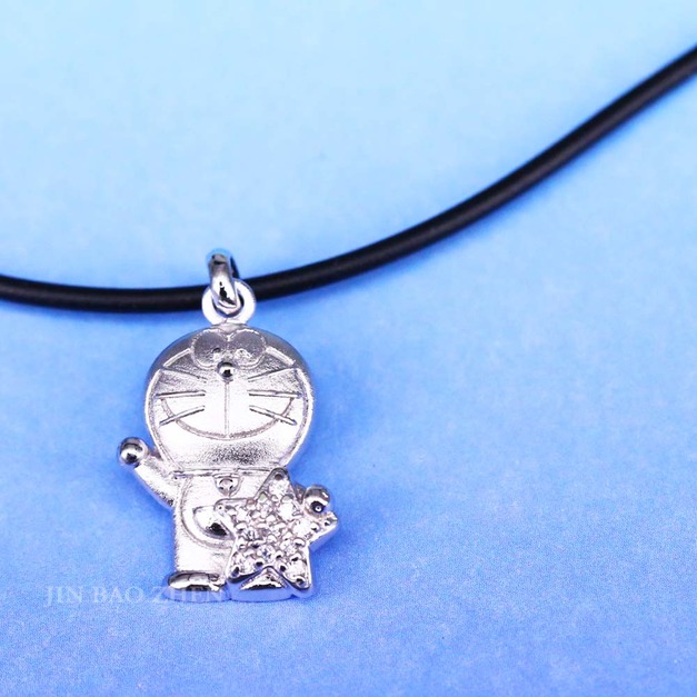 嗨星光哆啦a夢-Doraemon-純銀墜子