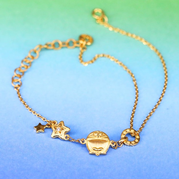 星光熠熠哆啦a夢-Doraemon-黃金手鍊