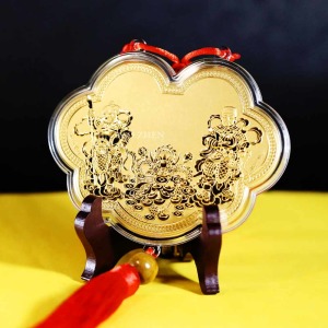 關聖帝君/文衡聖帝神明金牌(小)10公分(0.03錢)