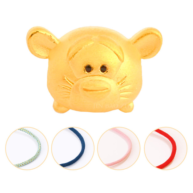 TSUM TSUM造型黃金手鍊-跳跳虎款