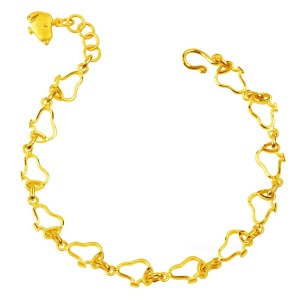 滿滿的史努比-SNOOPY-黃金手鍊