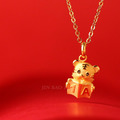 聰明虎-虎年彌月黃金墜子-福虎誕生_1