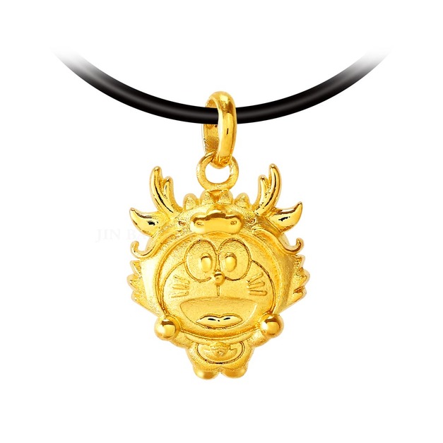 生肖龍-哆啦a夢Doraemon-十二生肖-黃金墜子